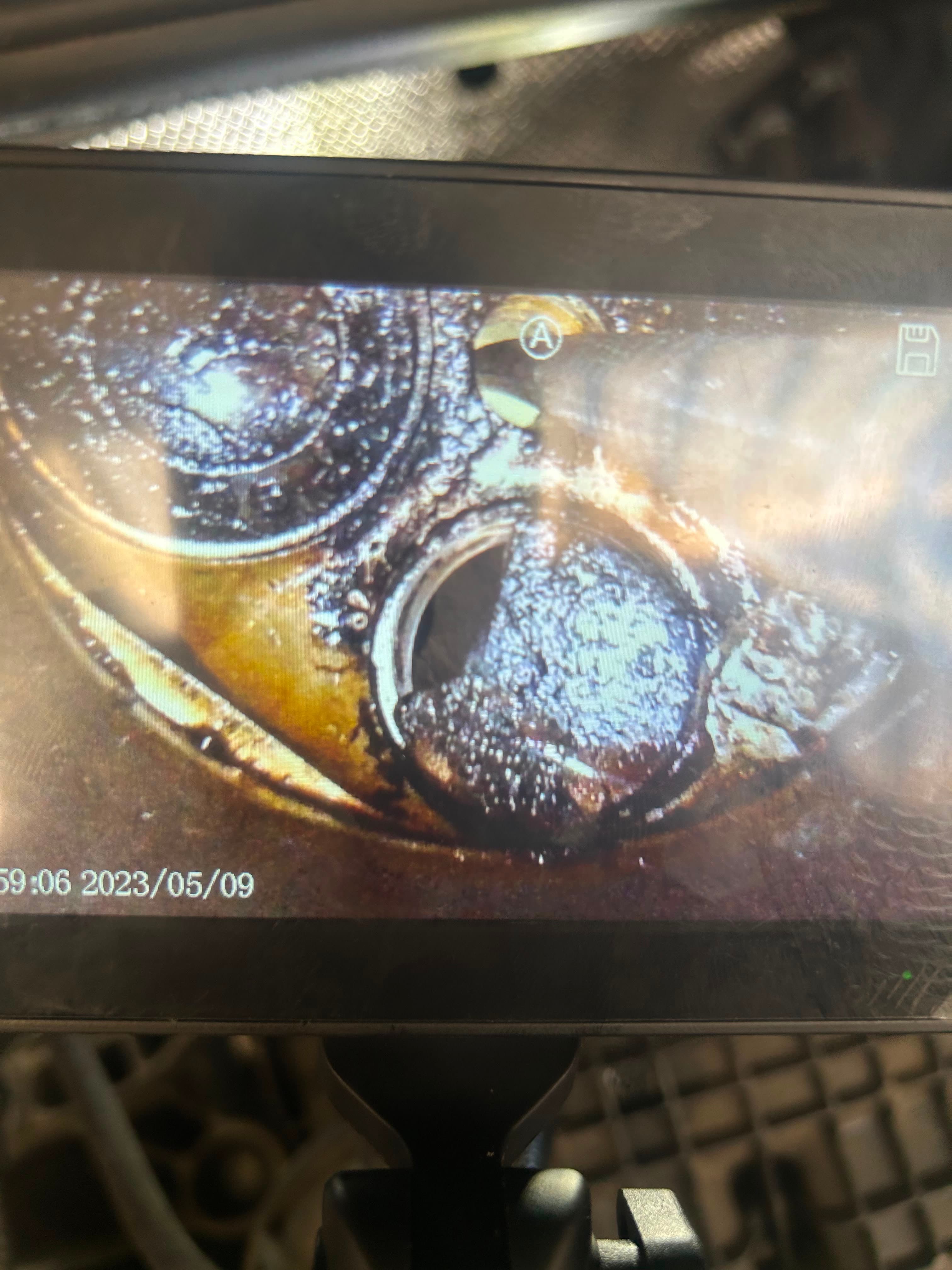 Inspection endoscopique moteur